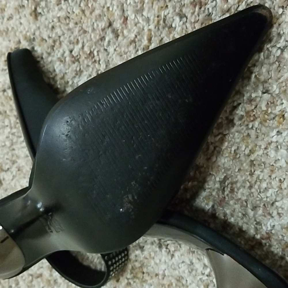 Paolo Black Satin Shoes - Picture 5 of 15
